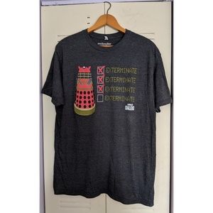 WeLoveFine Doctor Who Dalek Exterminate T-Shirt